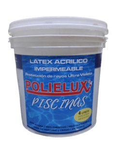 Latex acrilico impermeable piscinas Polielux